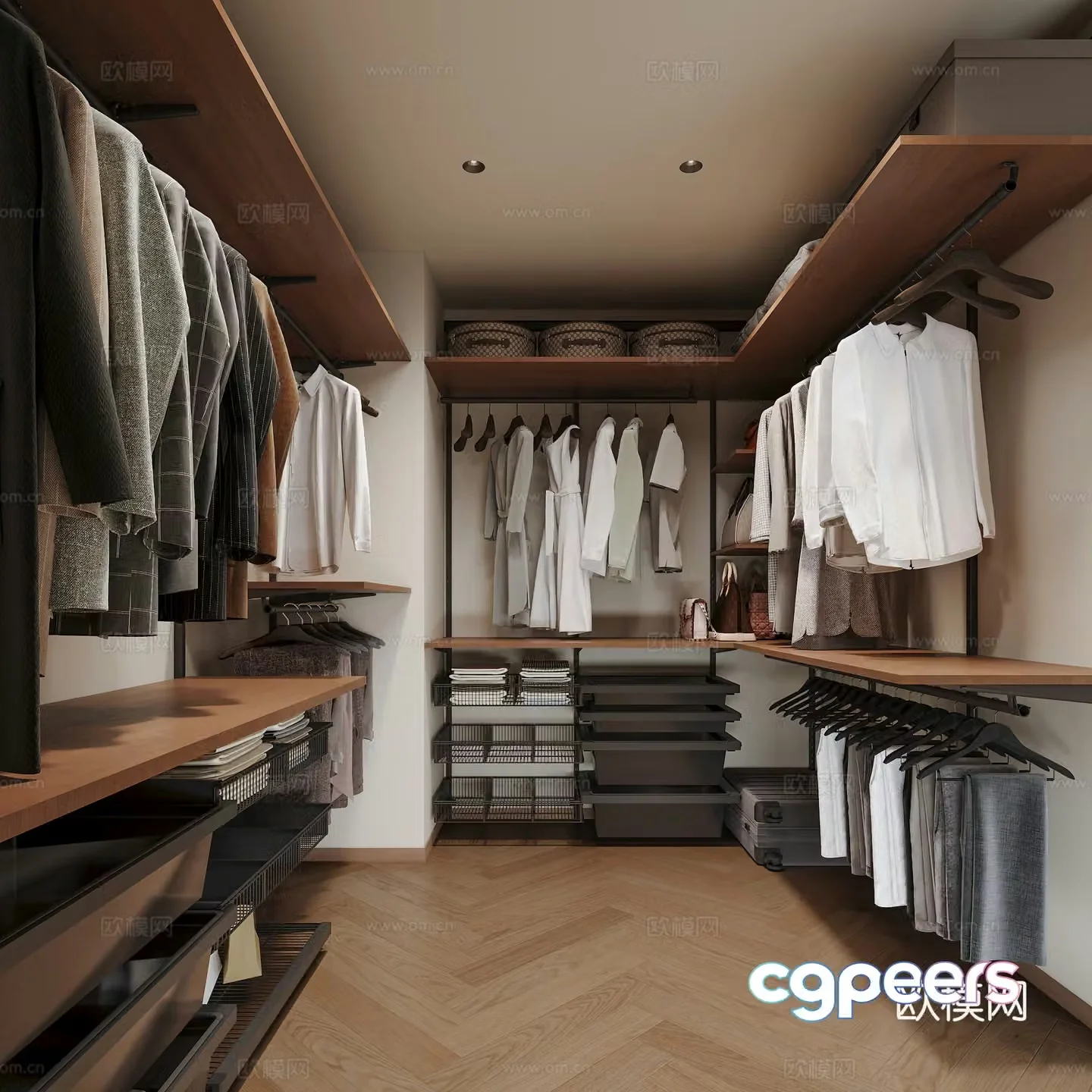 Medium metal cloakroom Medium metal cloakroom Jaci metal cloakroom Log cloakroom 3D model