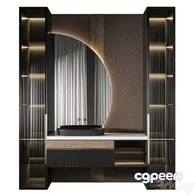 3ds Max Free – Luxury Bathroom 309