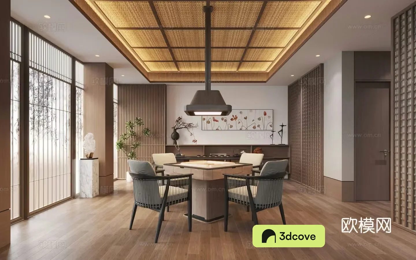 New Chinese chess and card room