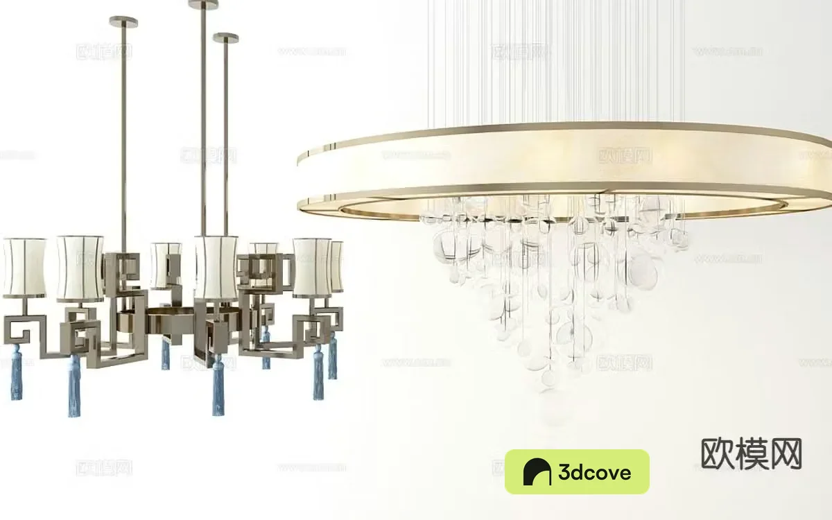 New Chinese style chandelier hall chandelier