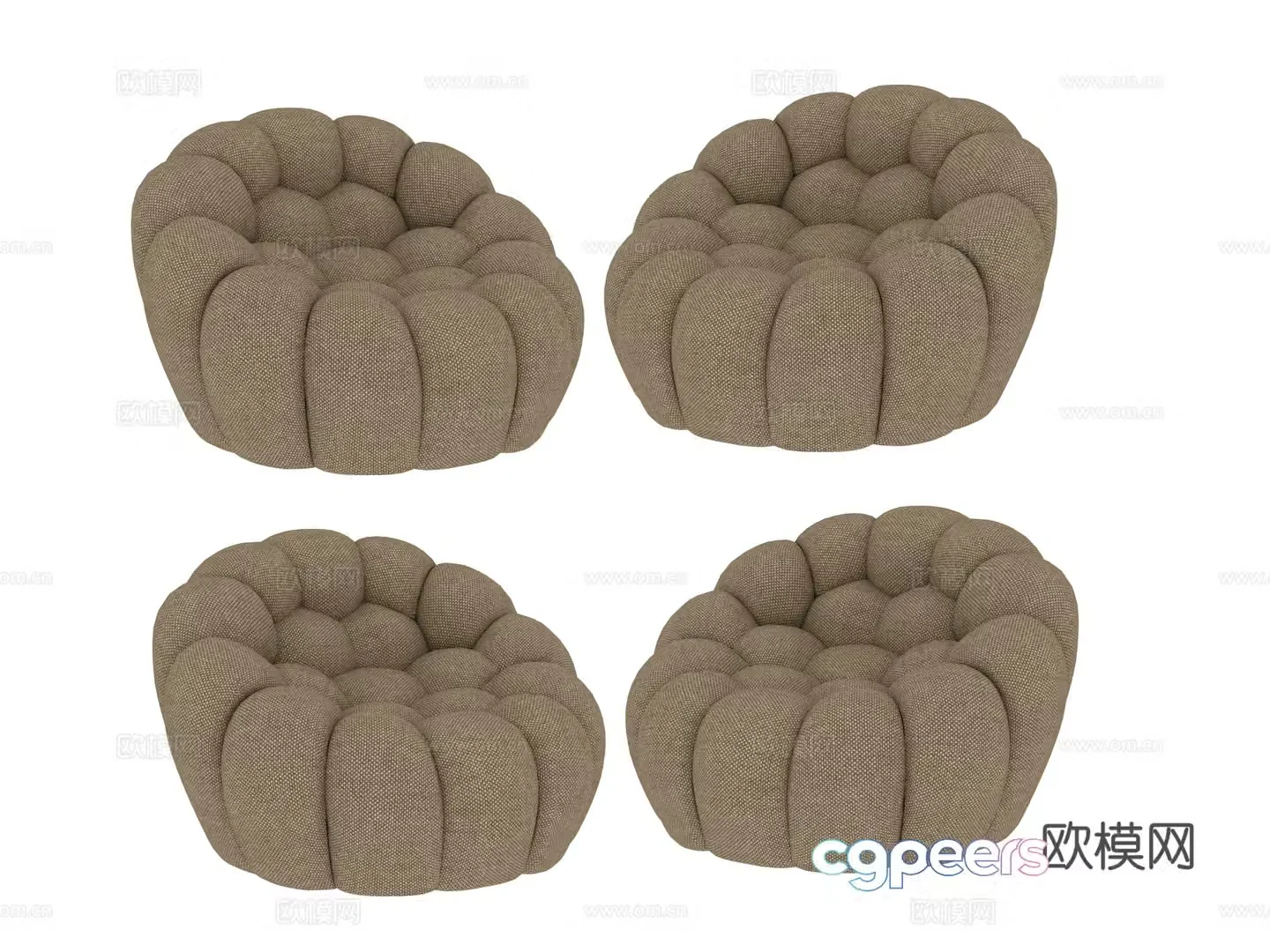 Beanbag 3d model