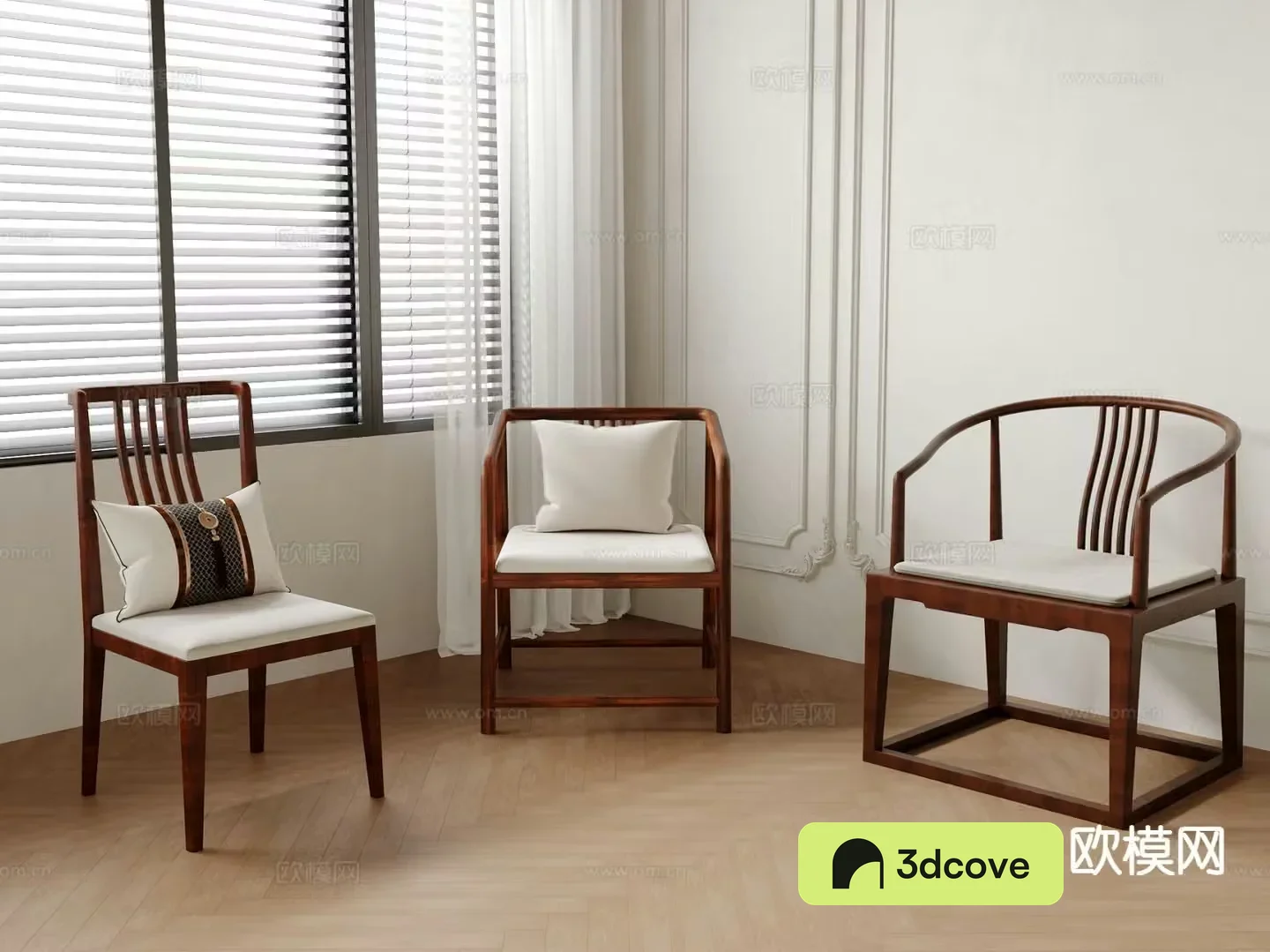 Chinese style single chair mahogany chair arm chair