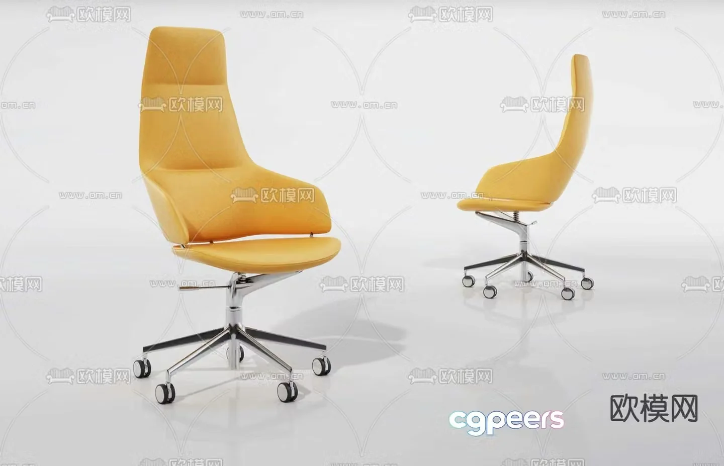 Office chair executive chair boss chair 3d model