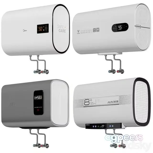 3ds Max Free – Water heater 10