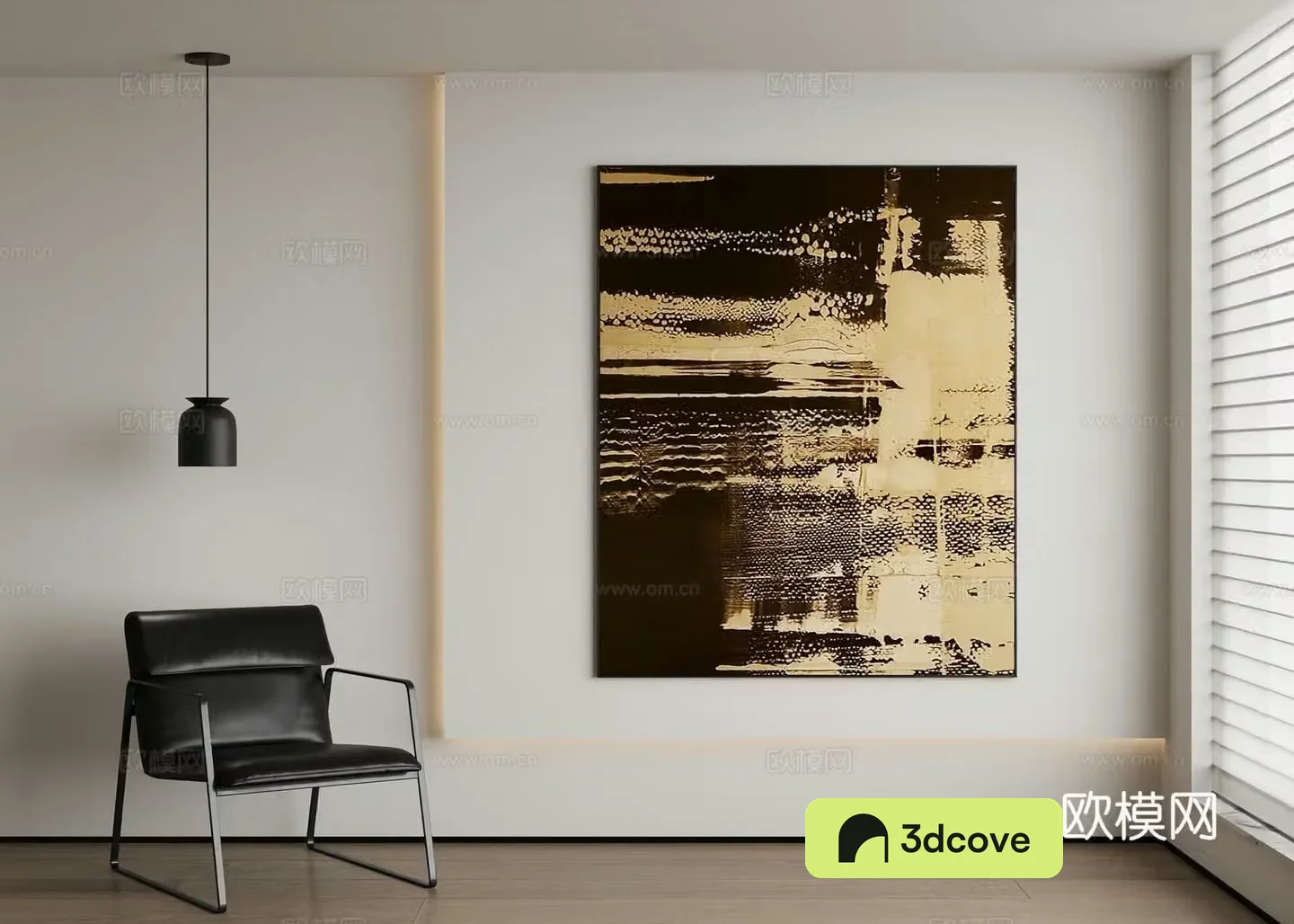 Modern abstract painting decorative painting