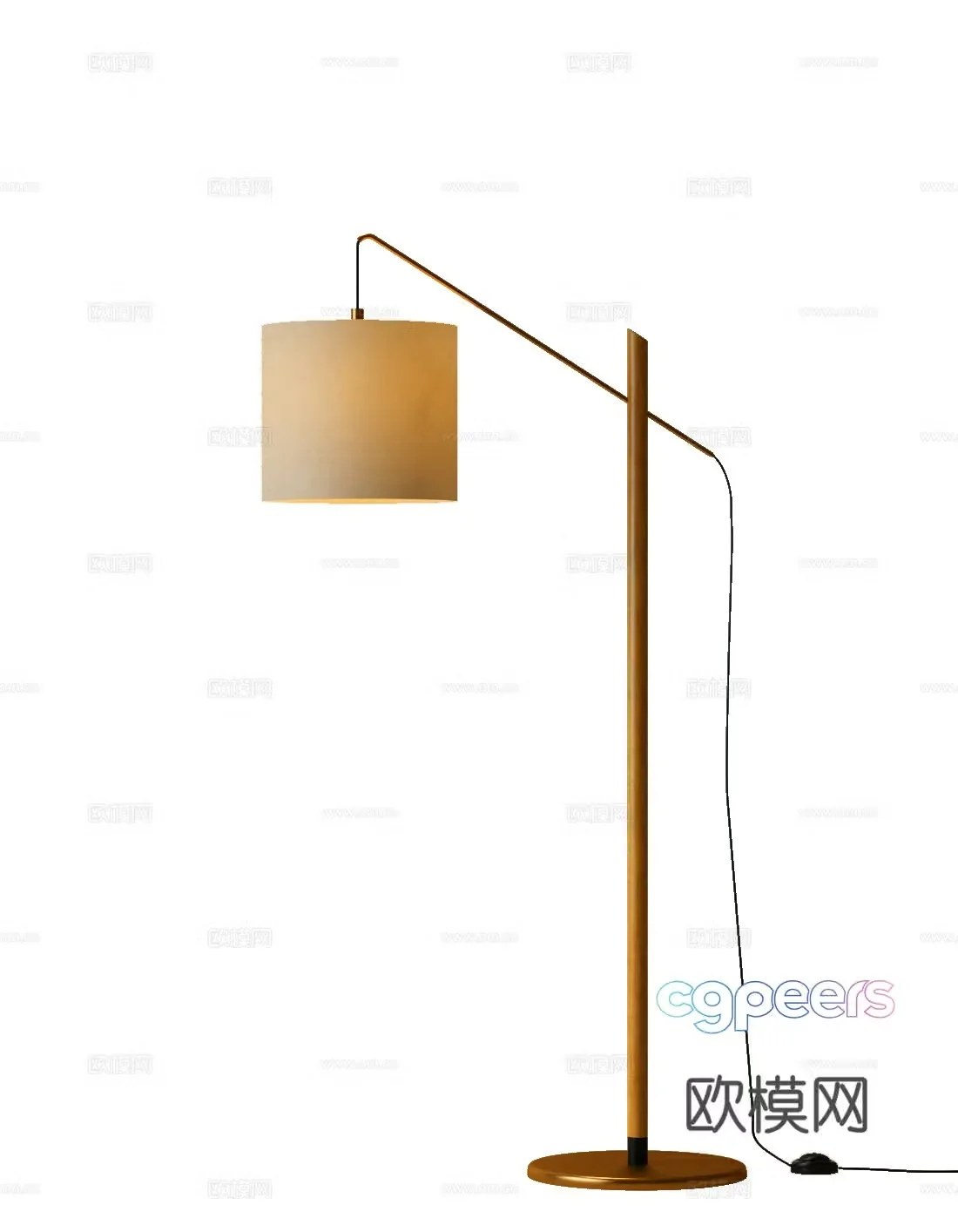 Modern floor lamp Italian floor lamp Medium style floor lamp 3D model