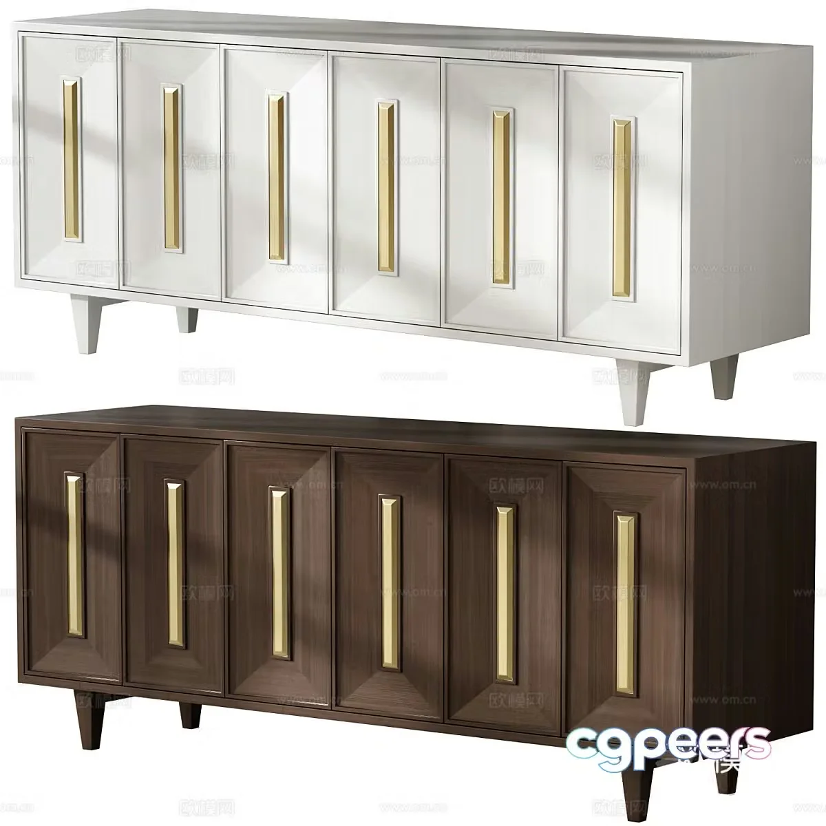 Creative TV Cabinet Solid Wood TV Cabinet Medium TV Cabinet Low Cabinet Side Cabinet Storage Cabinet Decoration 3D Model