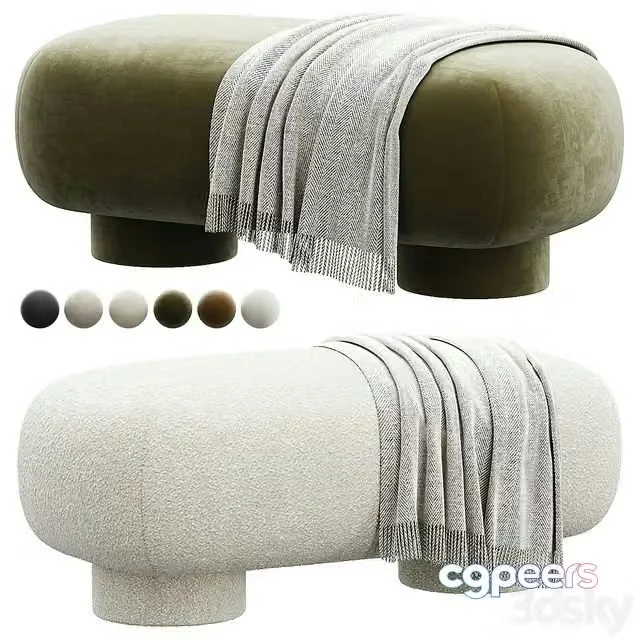 3ds Max Free – Bench Koto Cozy By Divan.ru
