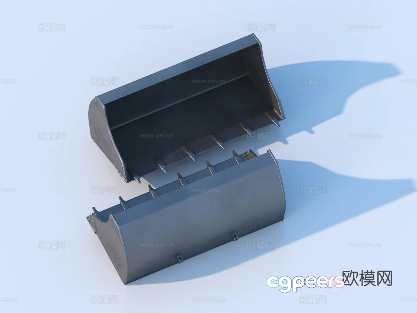 Bucket Excavator Bucket Digger Claw 3D Model