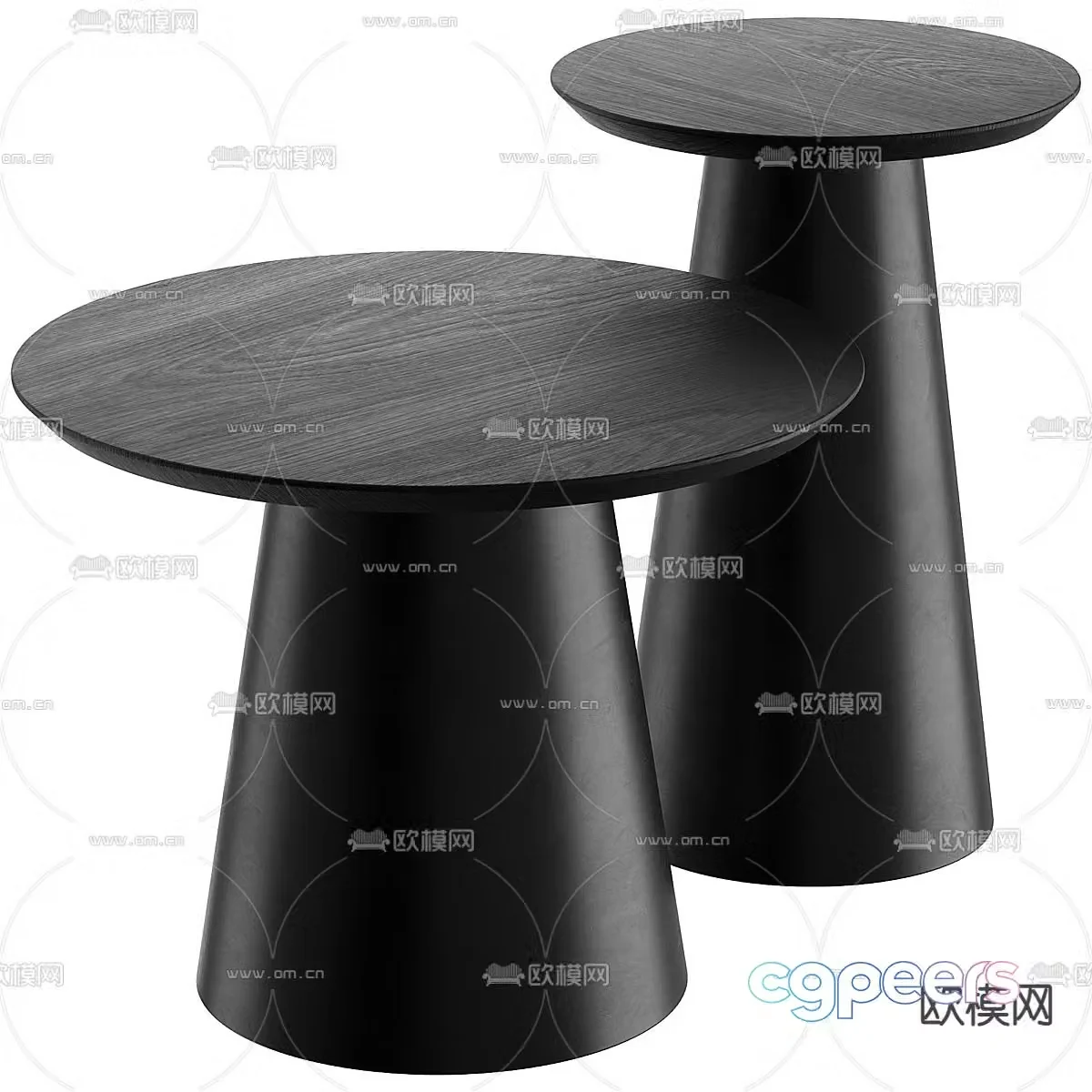 JAZZ round table table table 3D model
