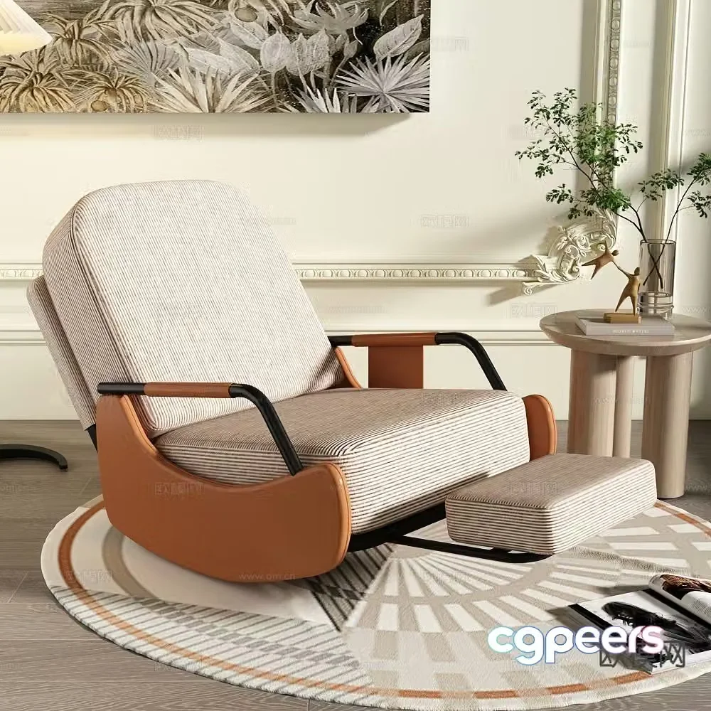 Modern leisure sofa 3d model