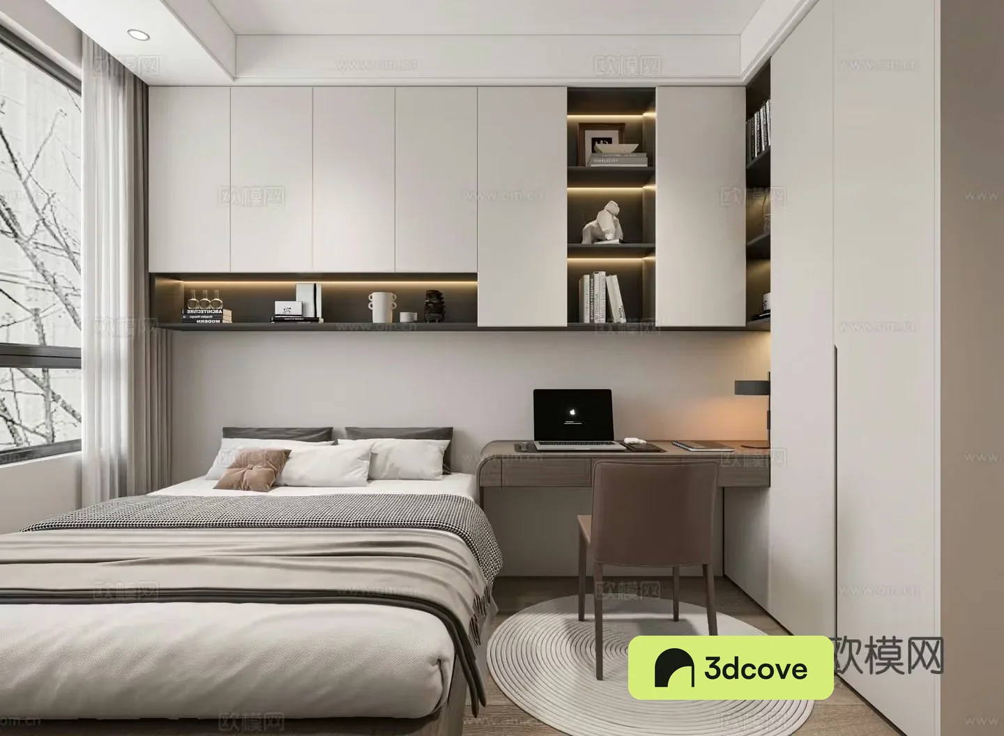 Modern tatami bedroom Italian tatami bedroom