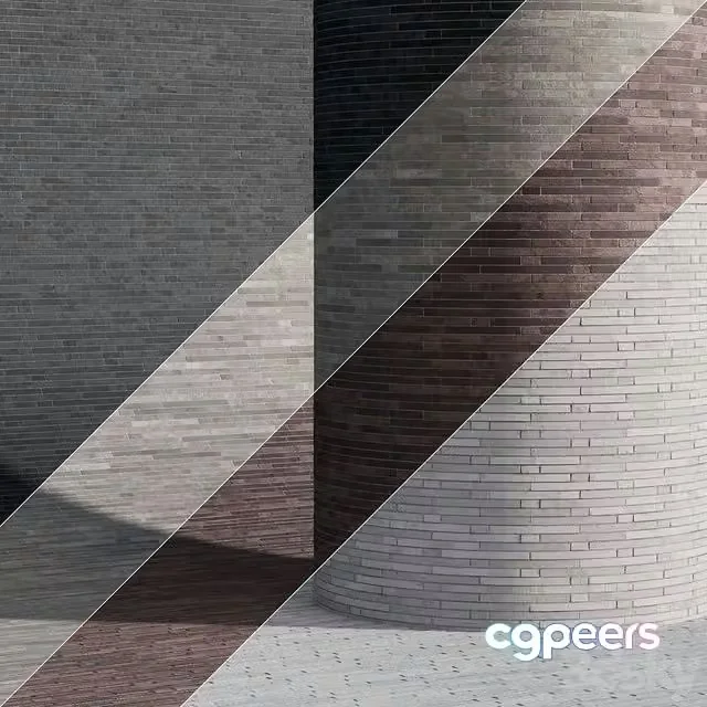 3ds Max Free – Clinker brick 008