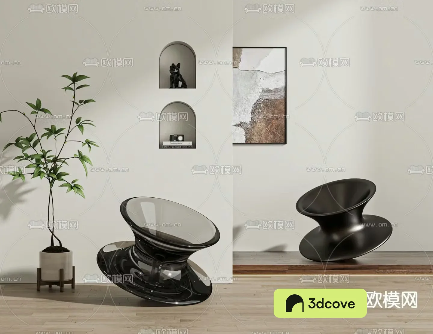 Gyro chair leisure chair creative chair