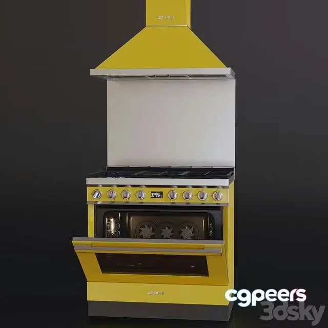 3ds Max Free – Smeg Portofino set
