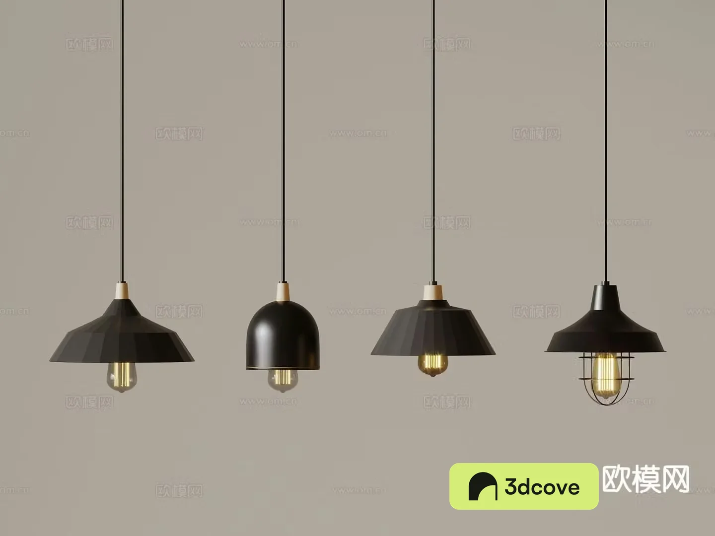 Industrial style chandelier Creative chandelier