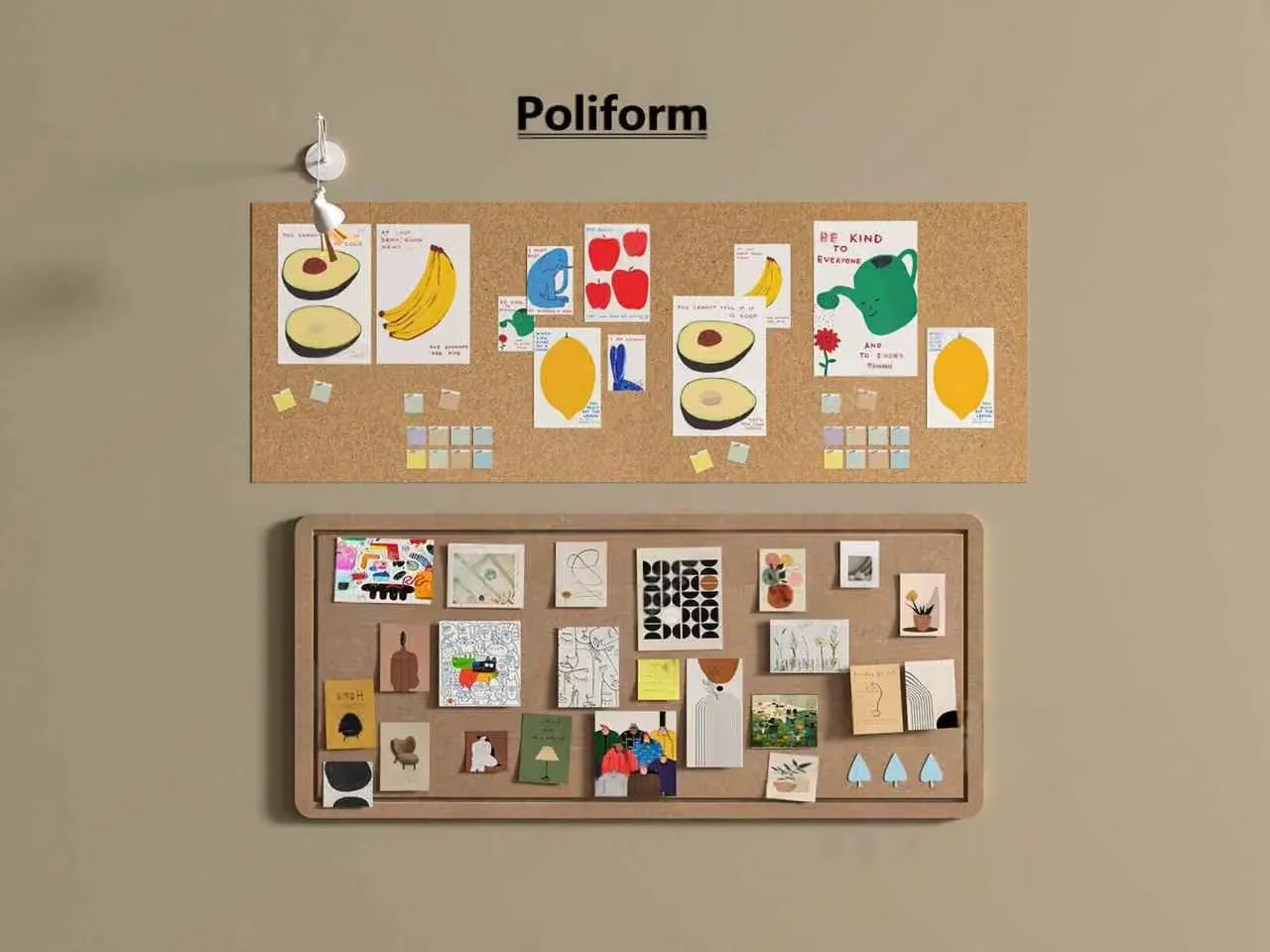 Two Corkboards 3D Model – 4874 – VRAY Render
