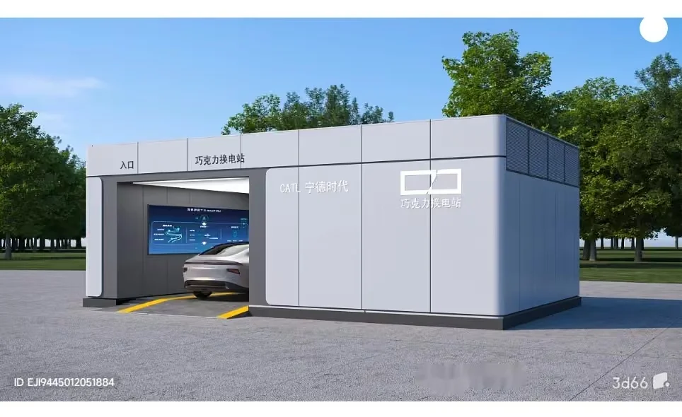 The Main Subject Is A White Car In A Parking Garage With A Key 3D Model – 2103 – VRAY Render