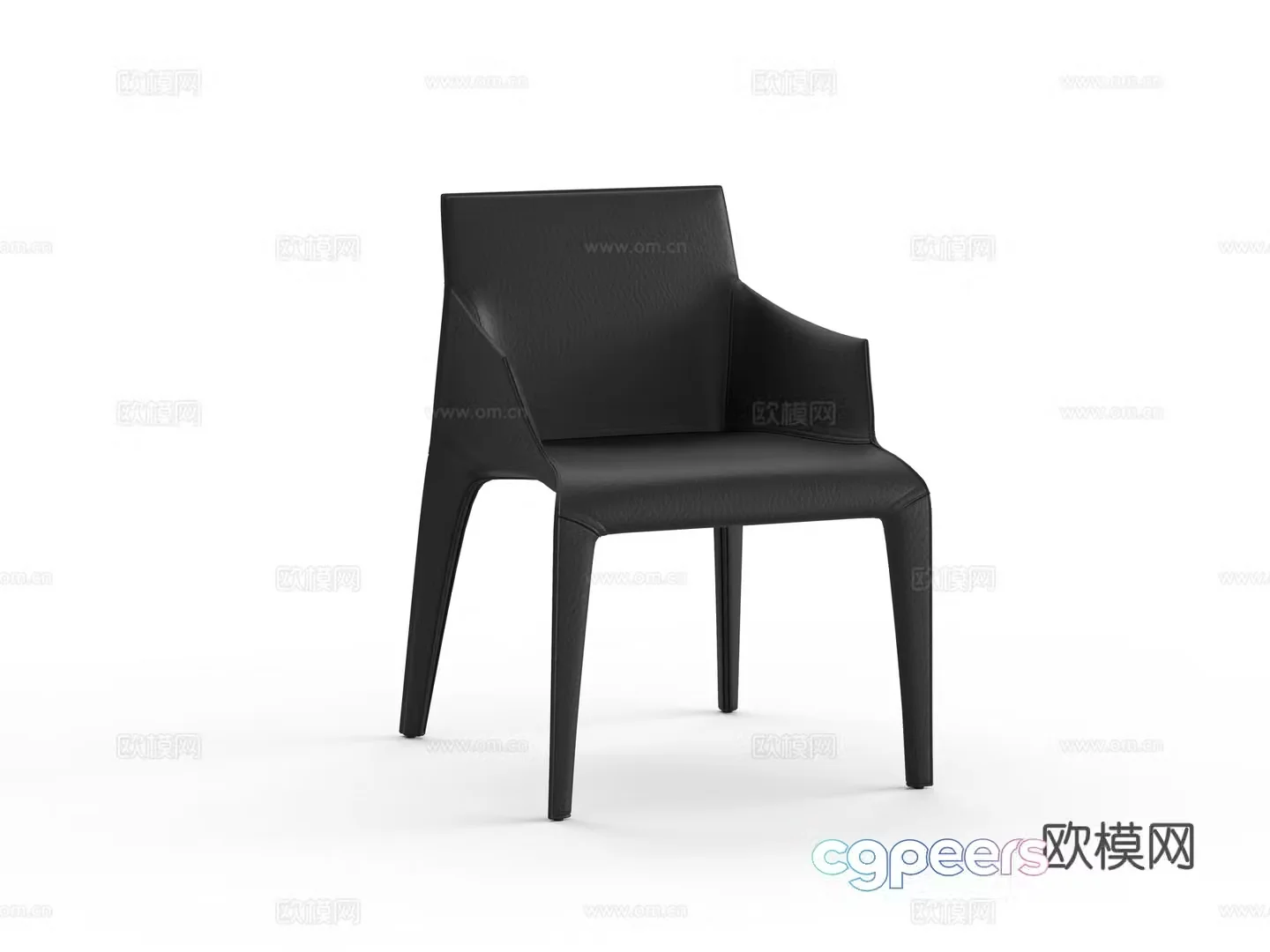 Single chair leisure chair 3d model