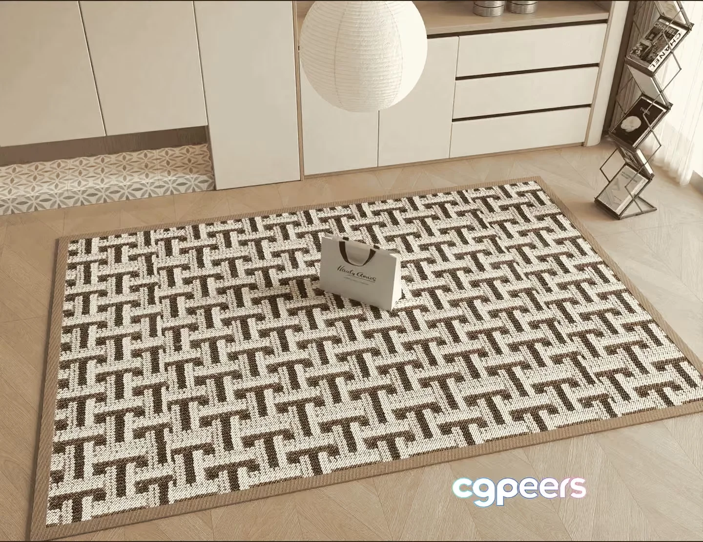 Modern Living Room 3D Model – 14841 – VRAY Render