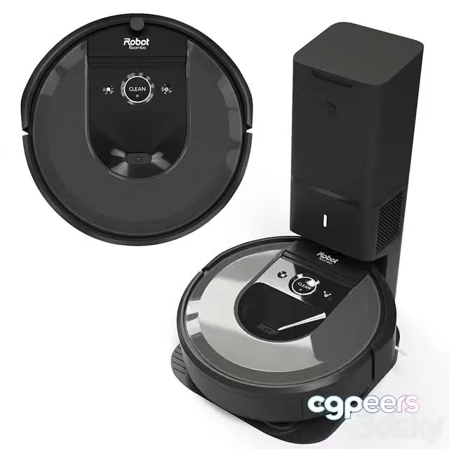 3ds Max Free – Vacuum cleaner Irobot roomba i7 plus
