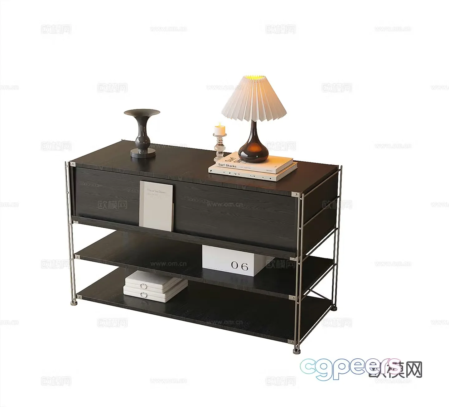 Modern sideboard 3D model