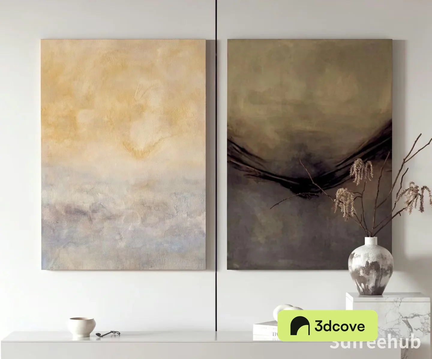 Modern Art Display