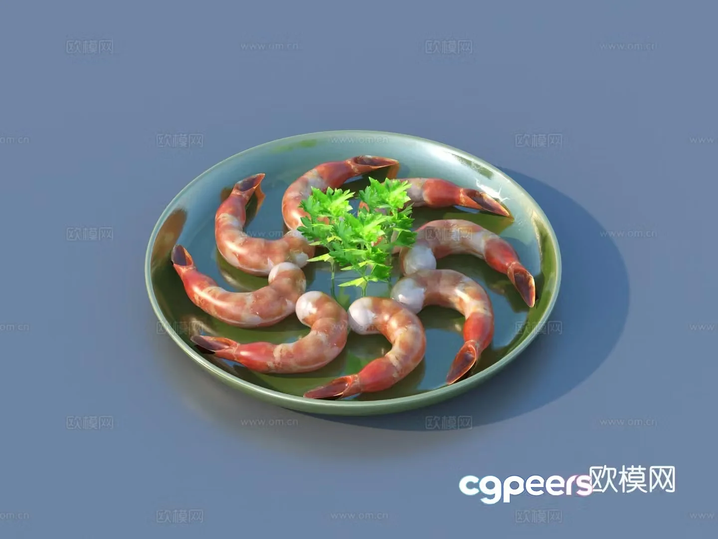 Shrimp Lobster Big Lobster Crystal Lobster 3D Model