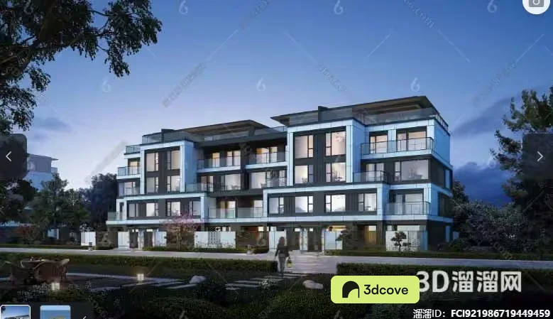 Modern Apartment Building