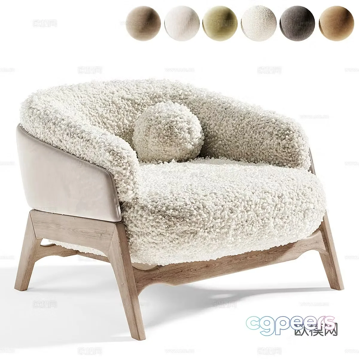 CARPE Armchair Noalive3d Model