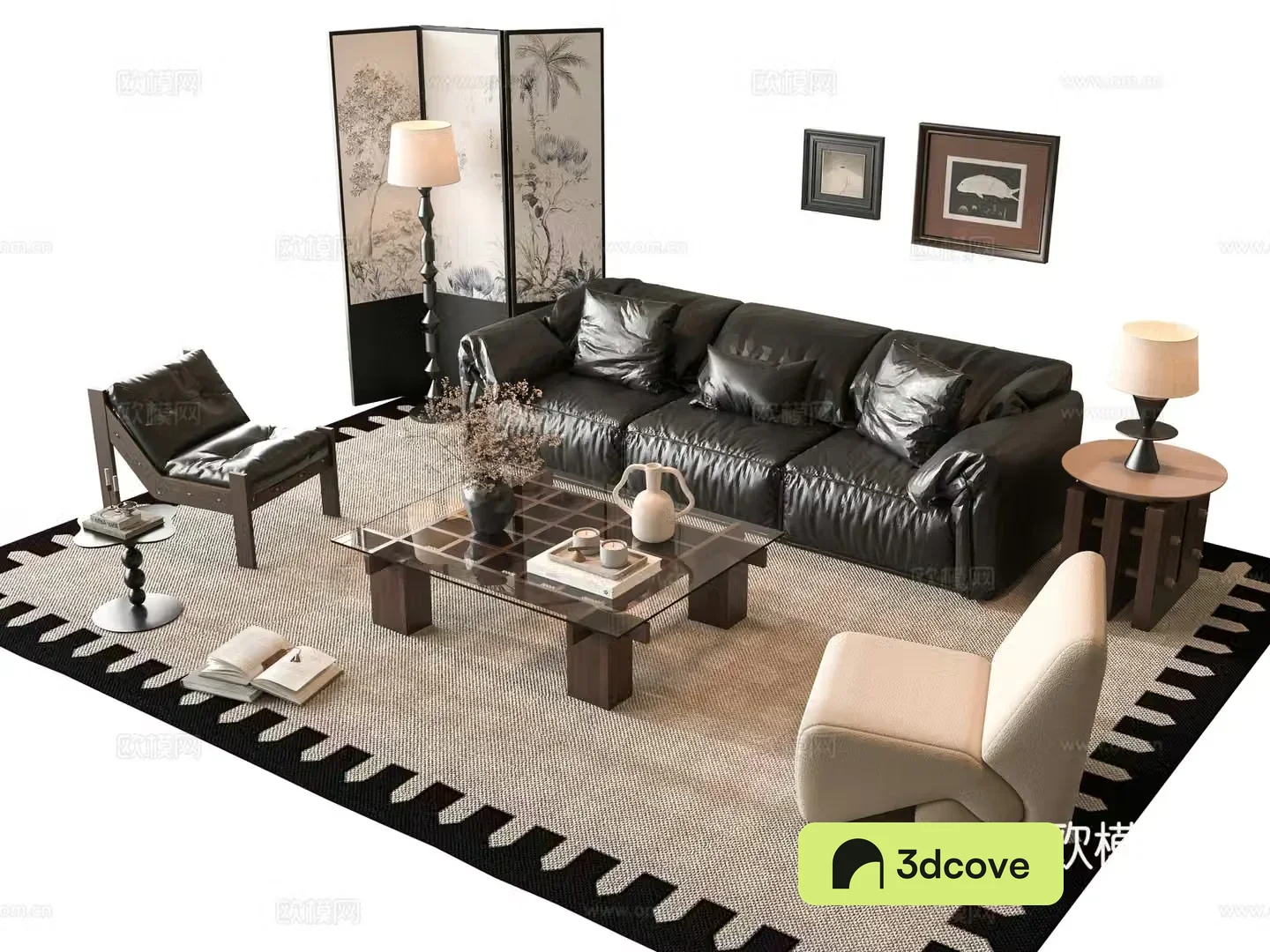 French sofa combination