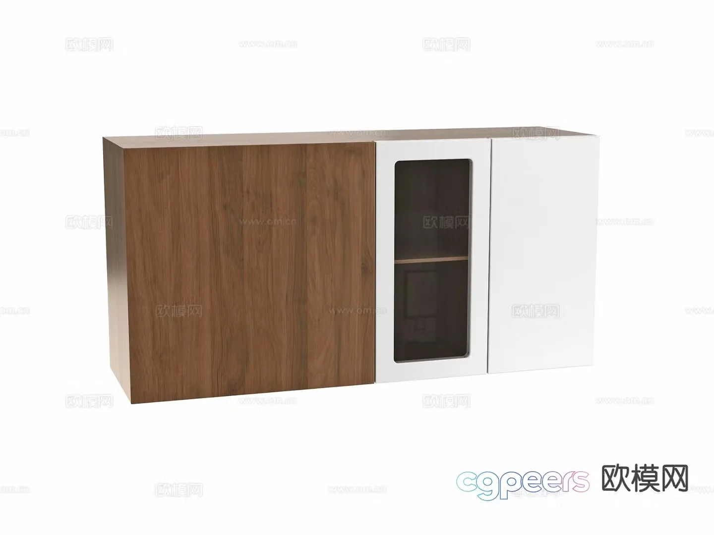 Low cabinet chest 3d model