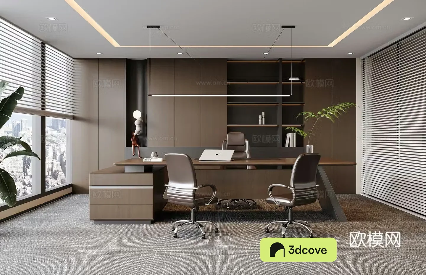 Modern Italian manager office