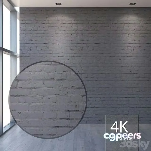 3ds Max Free – Brick gray 819