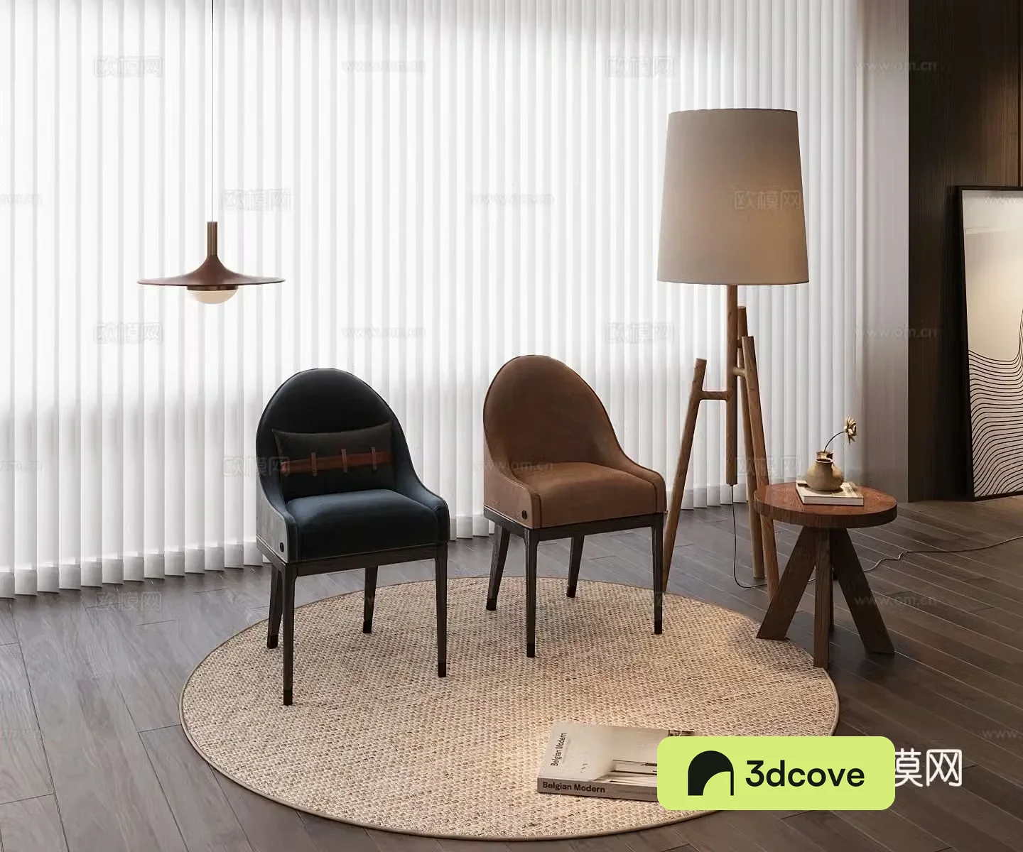 Modern single chair