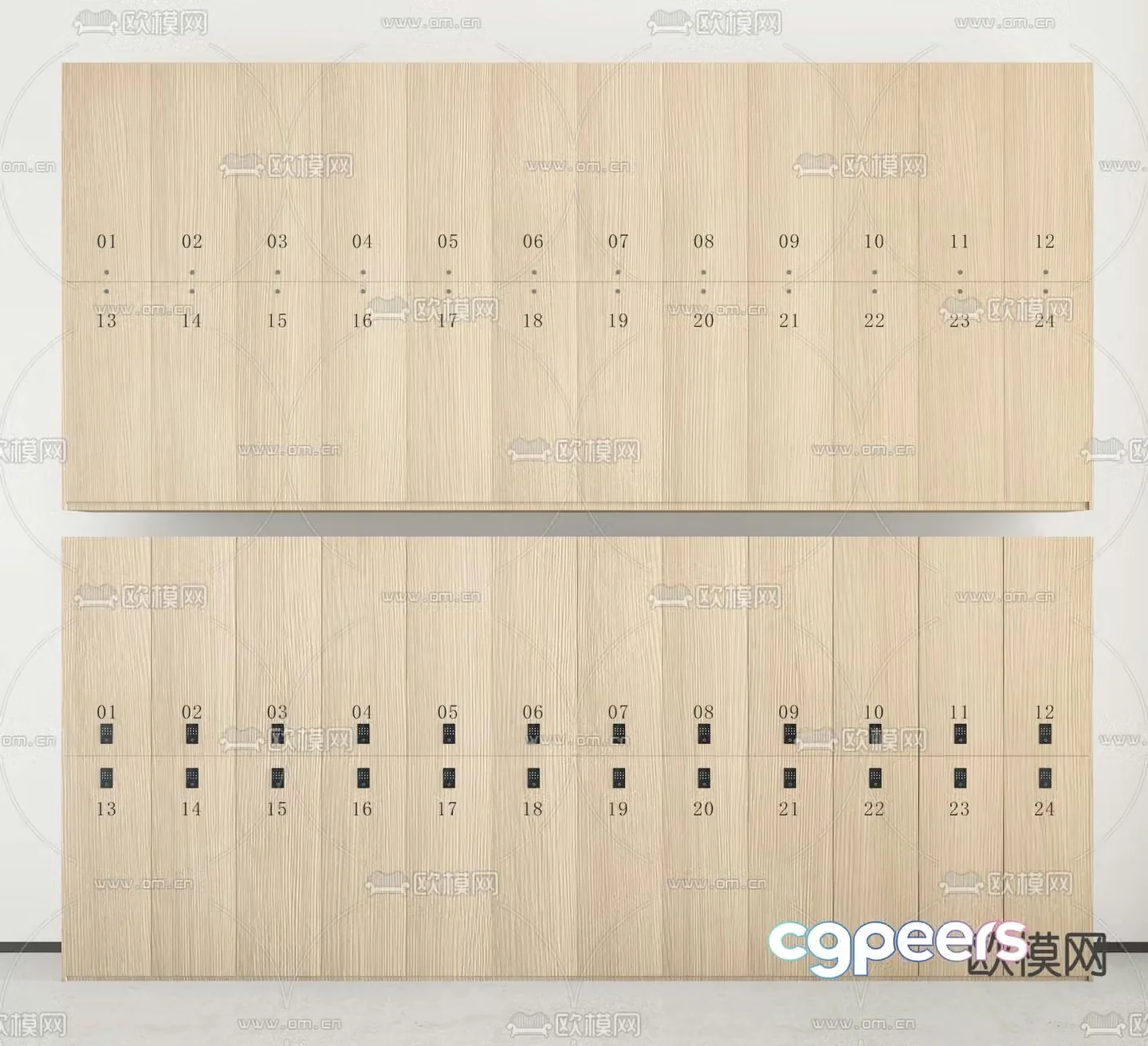 locker locker locker 3d model