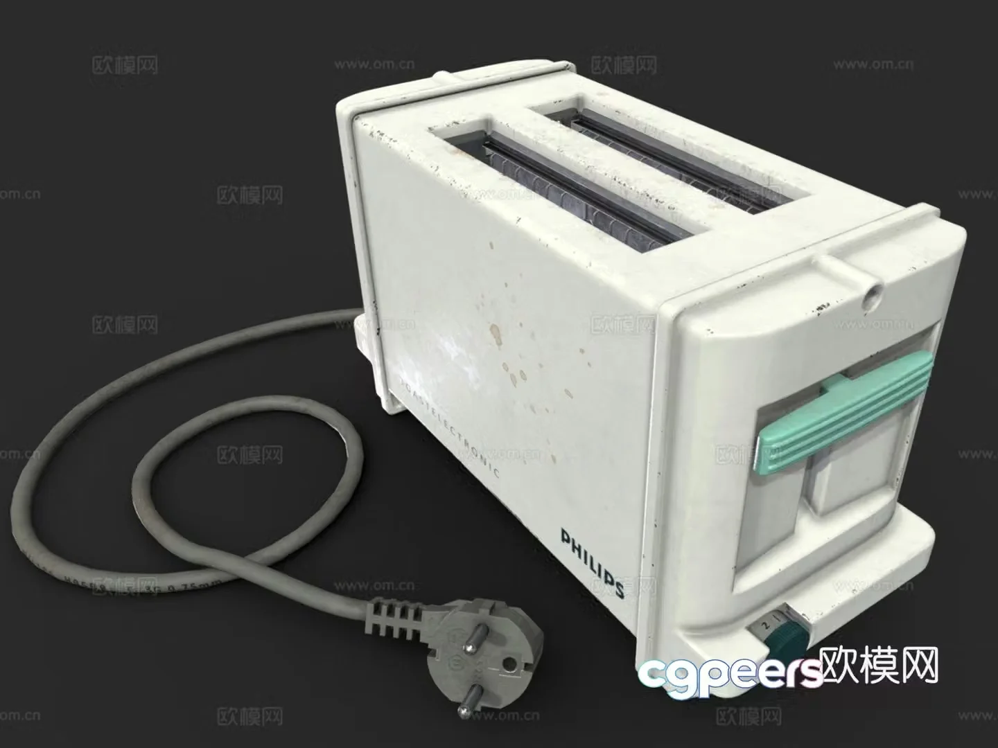 Old bread machine 3D model