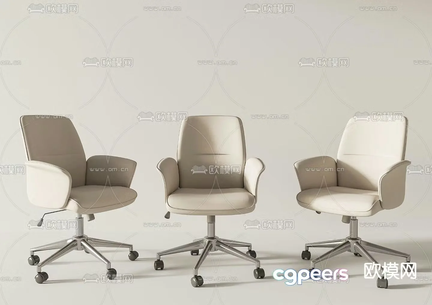 Office chair executive chair 3d model