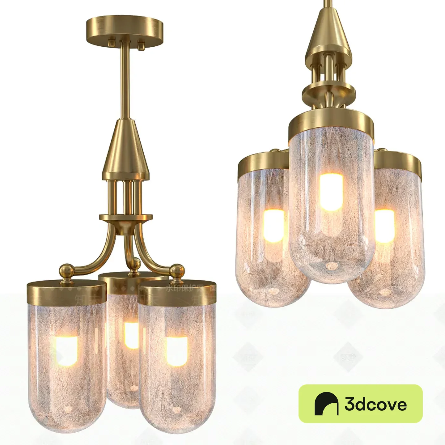 Gold Light Fixture