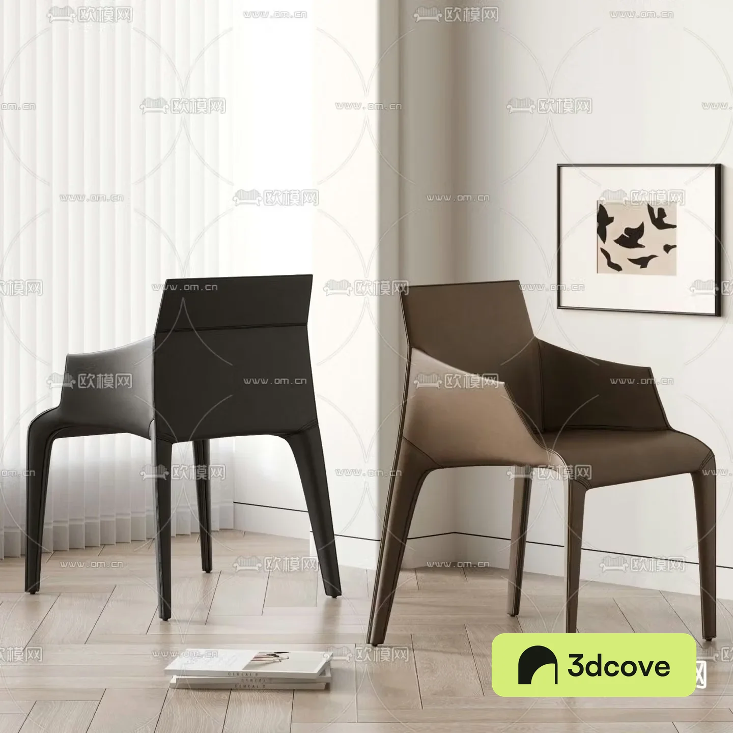 leather chair dining chair