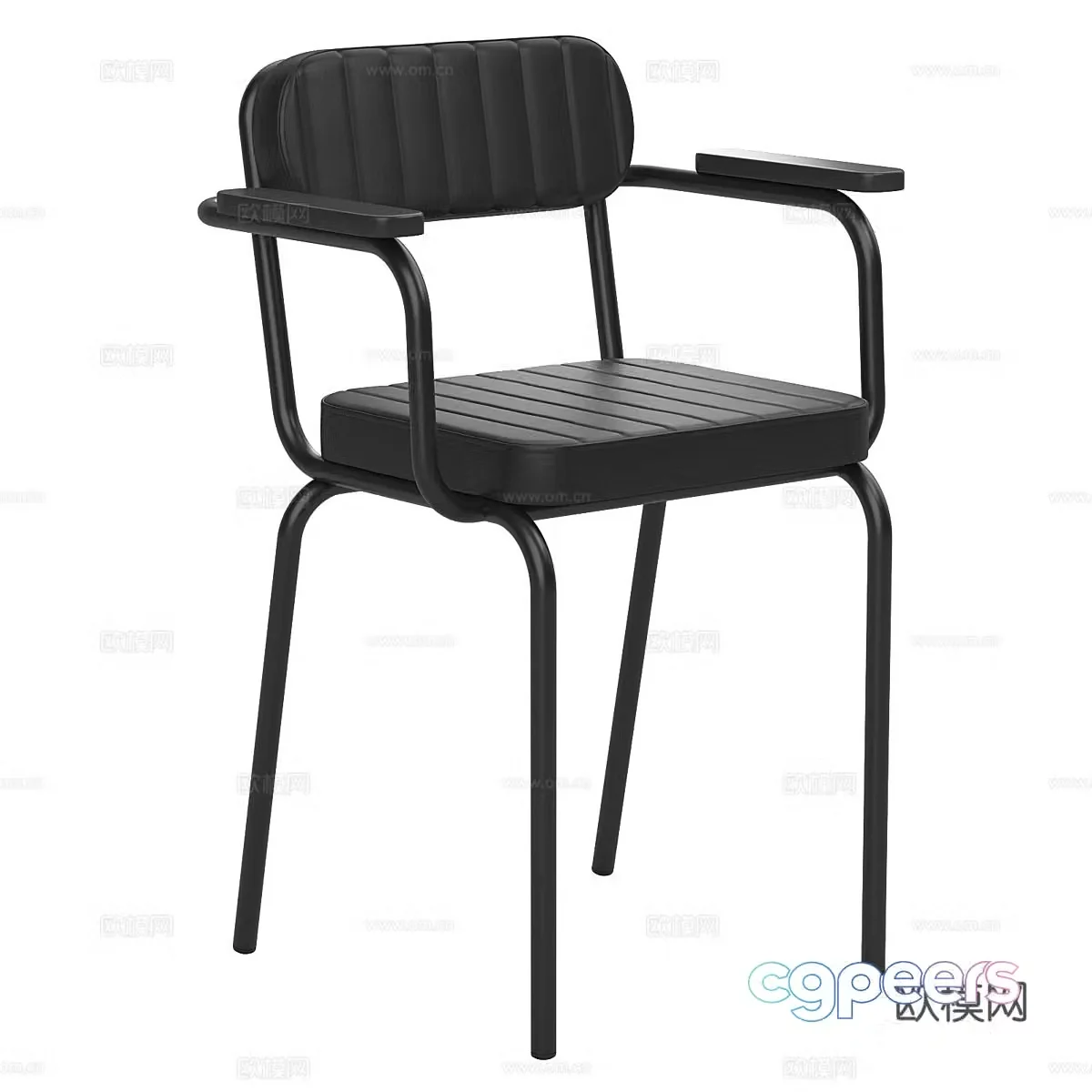 Modern minimalist chair Simple chair Living room chair Stool Leisure chair 3d model