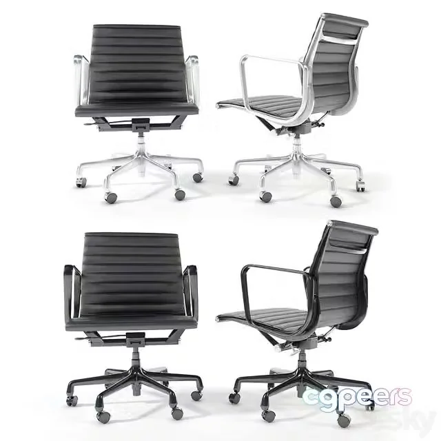 3ds Max Free – Eames Aluminum Group Management Chair
