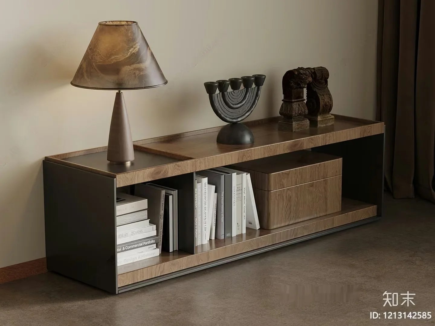 Modern Living Room 3D Model – 3918 – VRAY Render