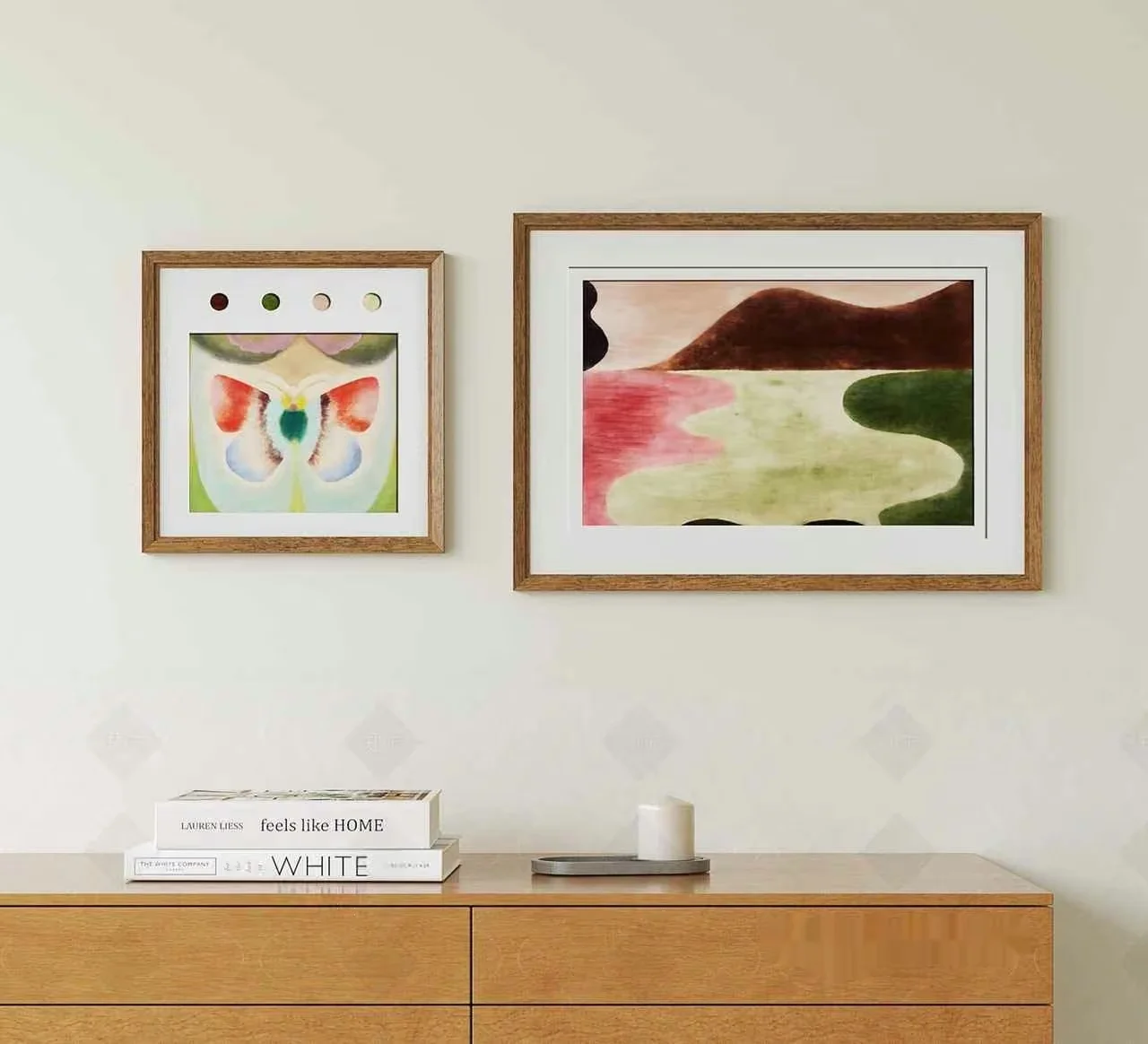 Modern Art Collection 3D Model – 12530 – VRAY Render