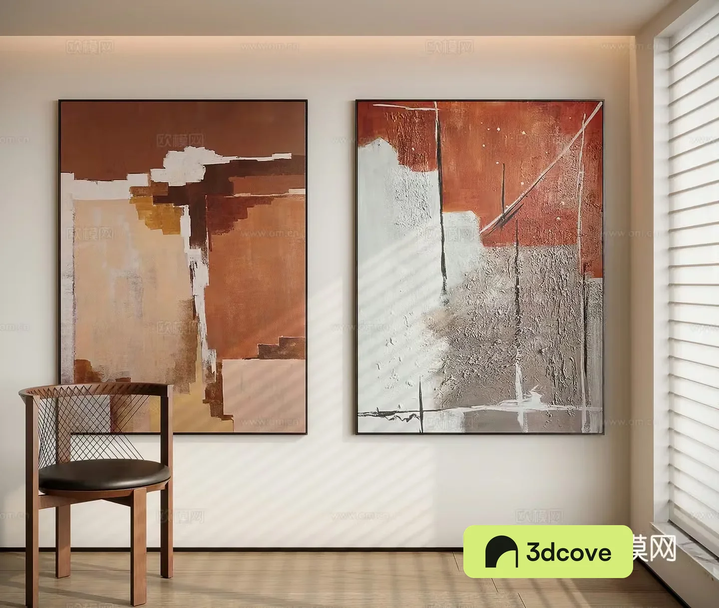 Modern minimalist decorative painting