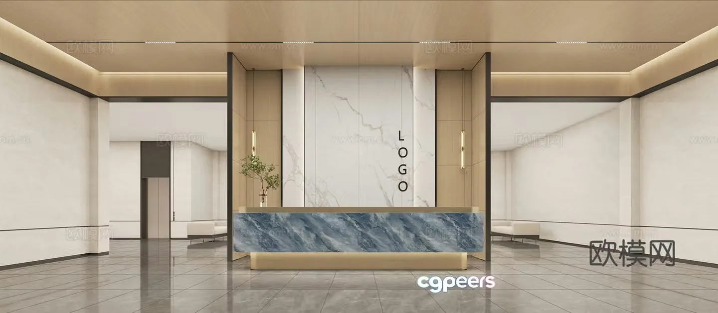 Home Lobby 3D Model
