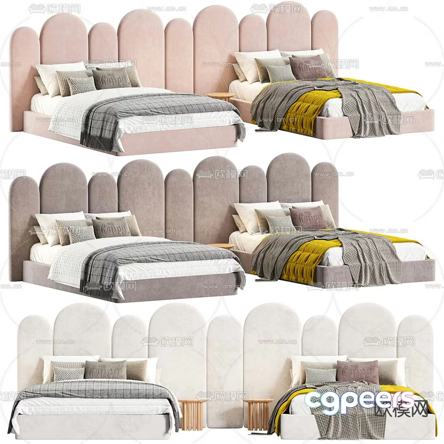 Children’s bed single bed 3d model