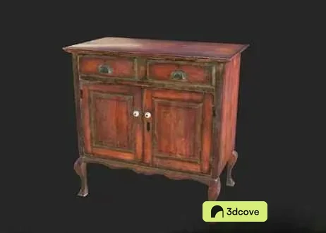 A Wooden Cabinet