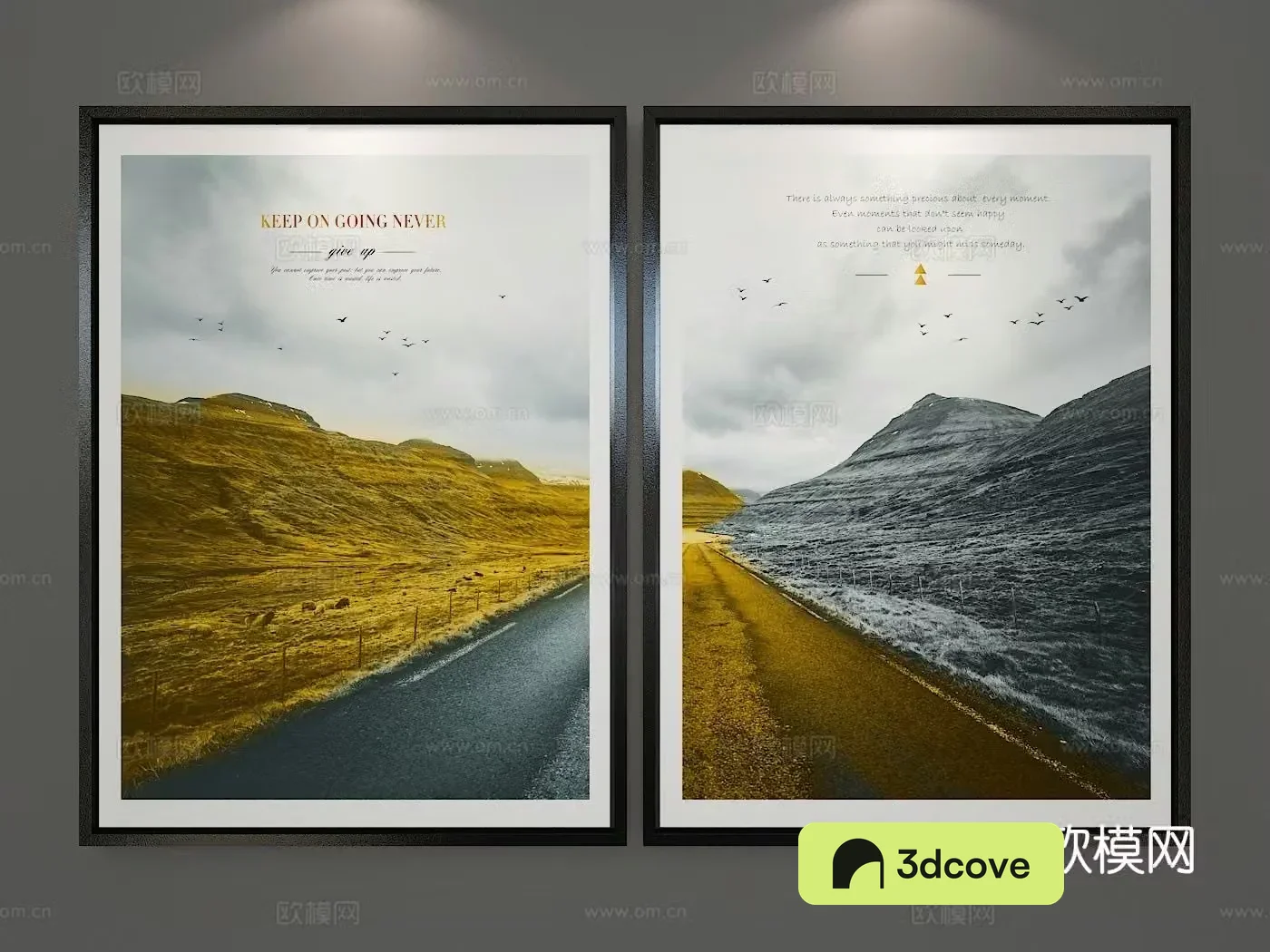 Modern landscape painting art painting decorative painting