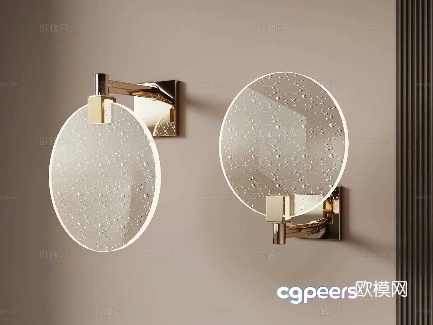 Modern wall lamp Creative wall lamp 3d model